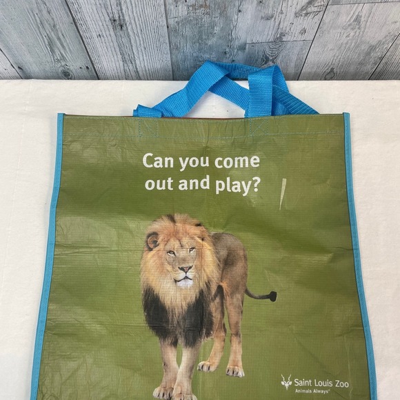 Lot of 6+ Reusable Dog Fruit Animal St Louis Cityscape Handle Shopping Tote Bags - Picture 5 of 12